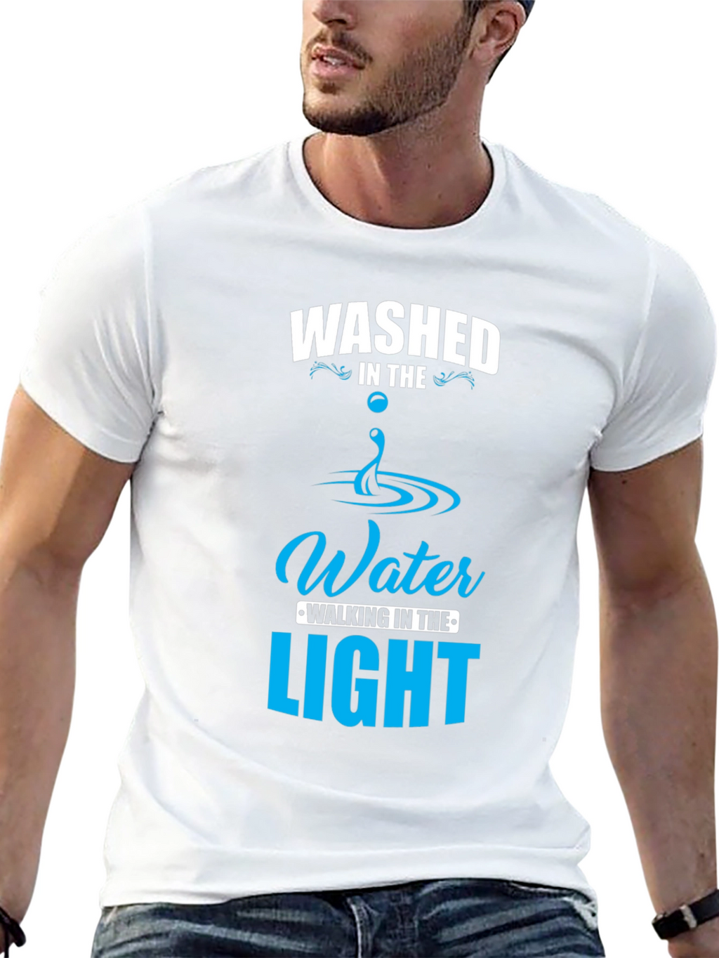 Washed in the Water Christian T-Shirt