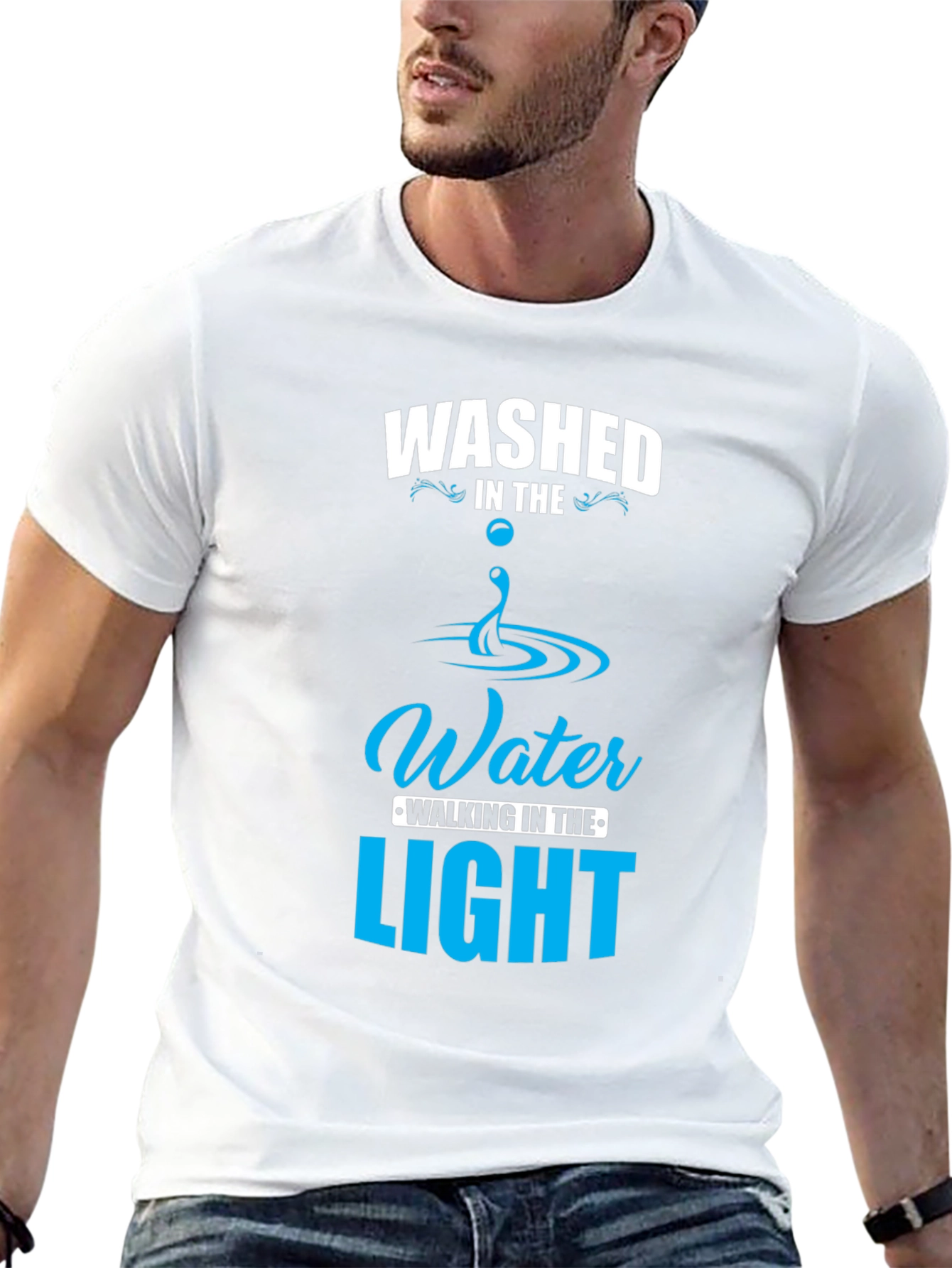 Washed in the Water Christian T-Shirt