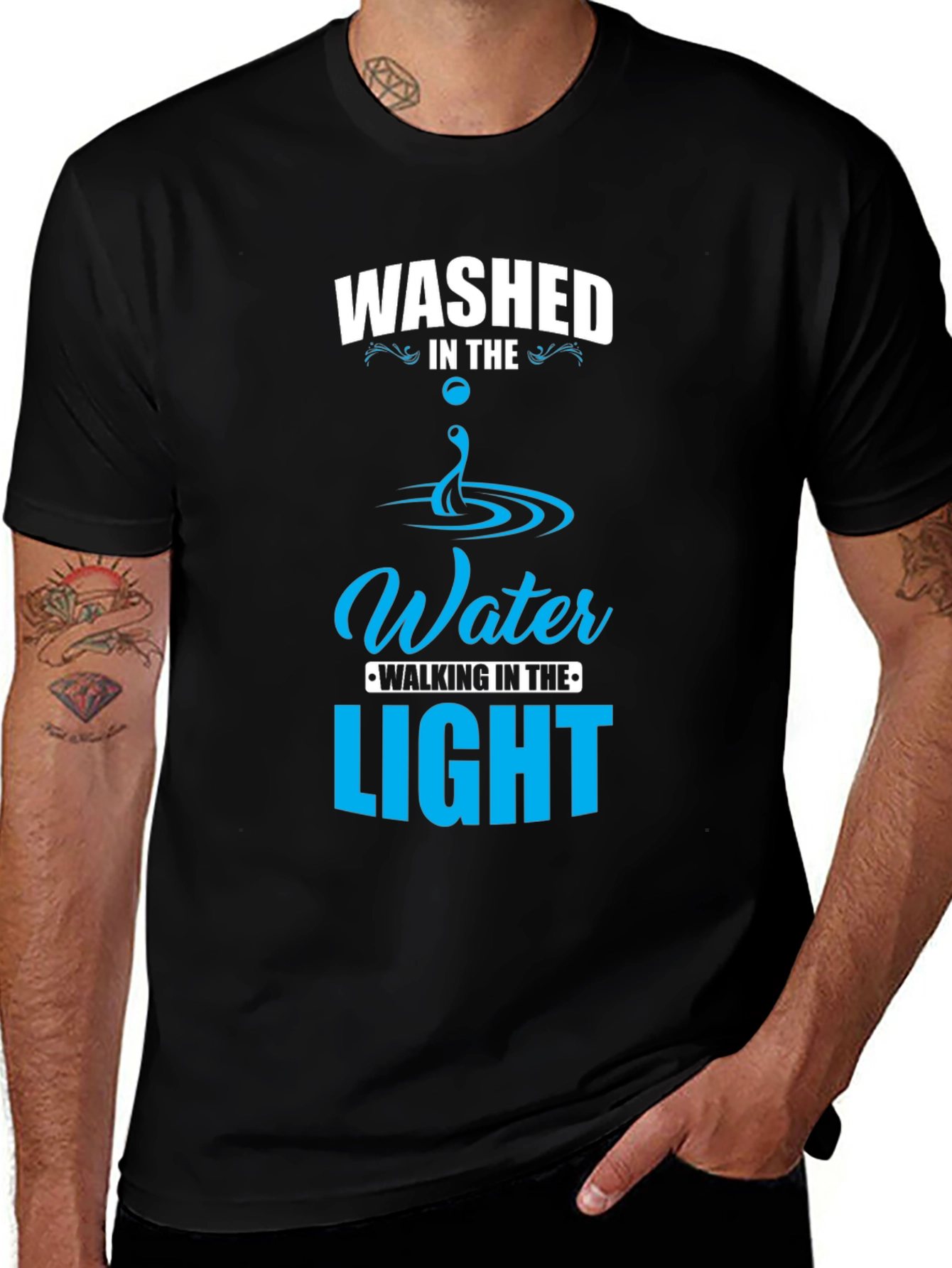 Washed in the Water Christian T-Shirt
