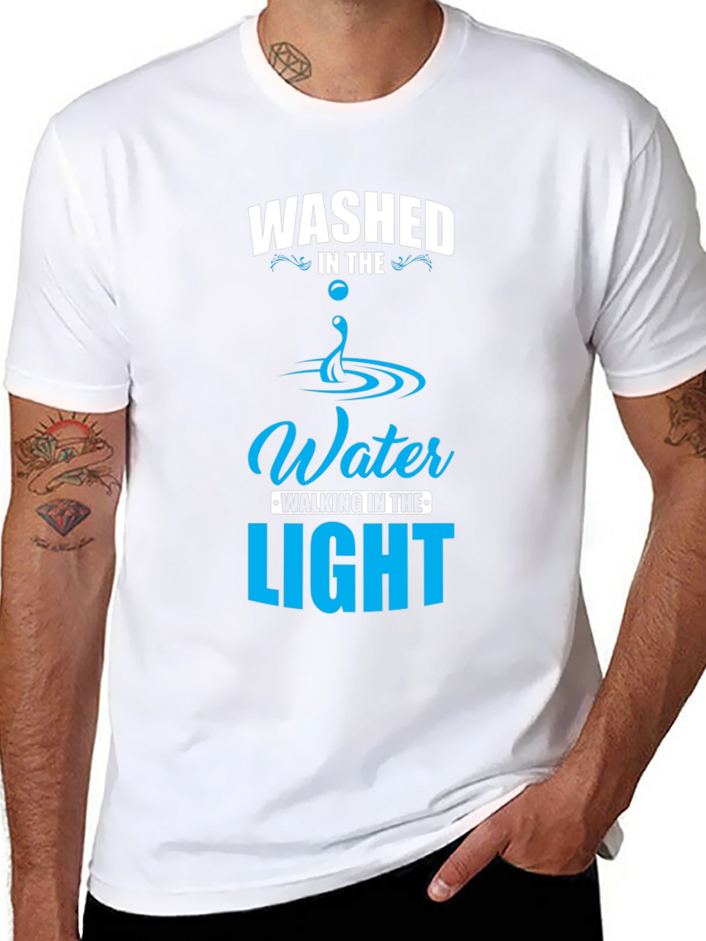 Washed in the Water Christian T-Shirt