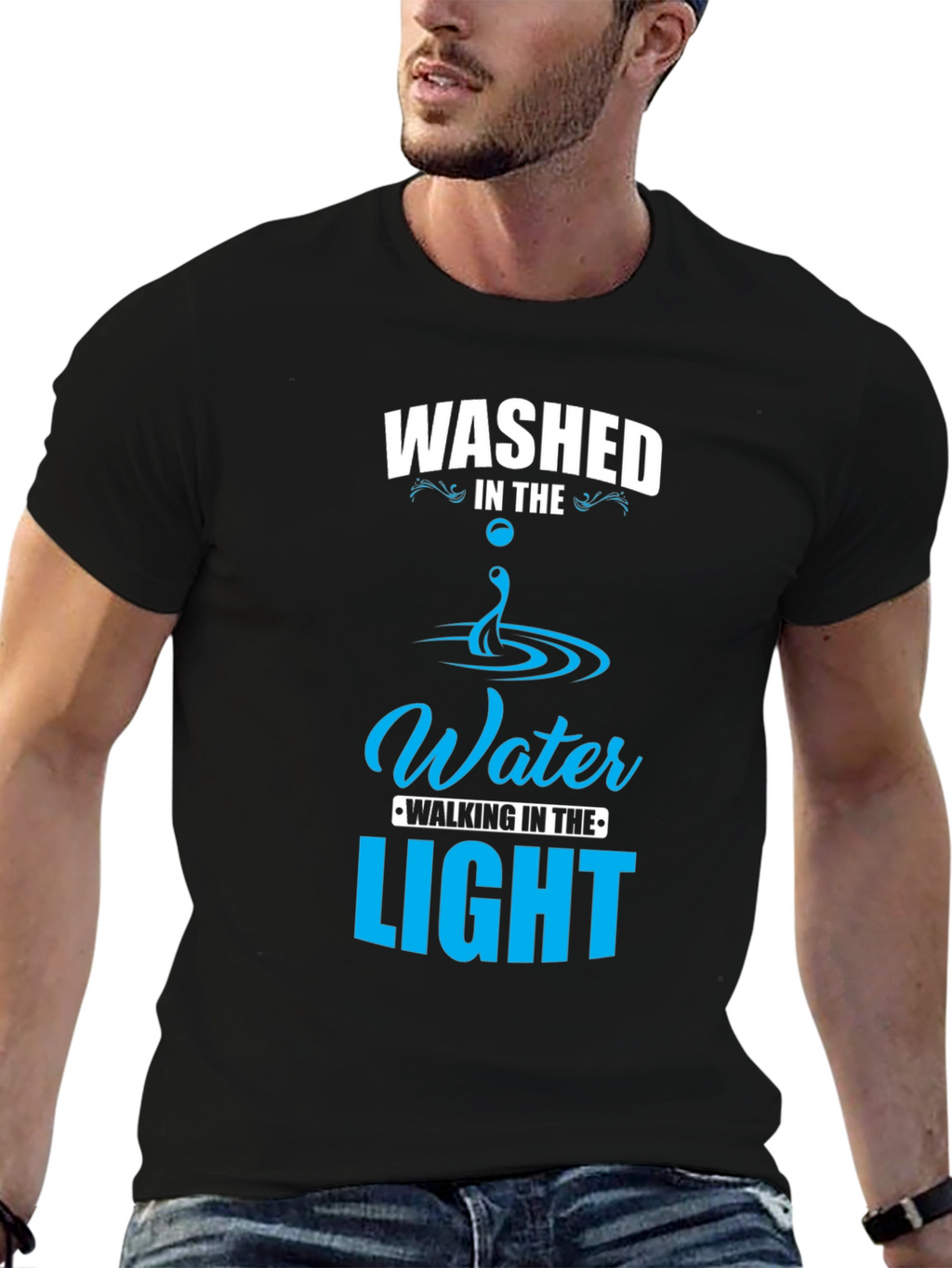 Washed in the Water Christian T-Shirt
