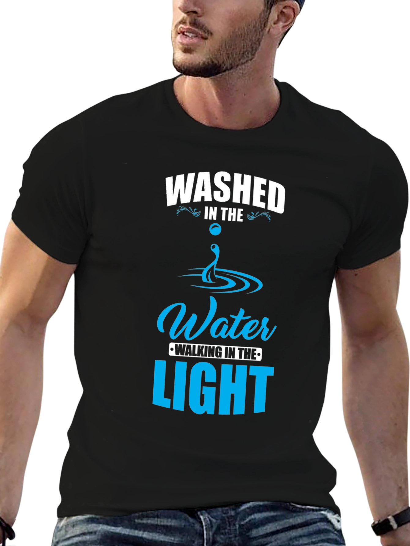 Washed in the Water Christian T-Shirt