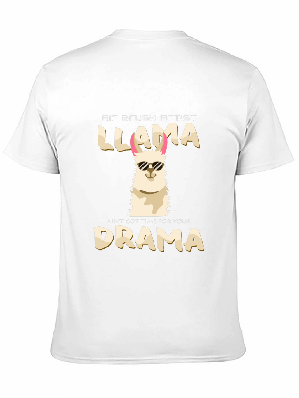 Llama Drama Graphic Tee - Funny Artist T-Shirt