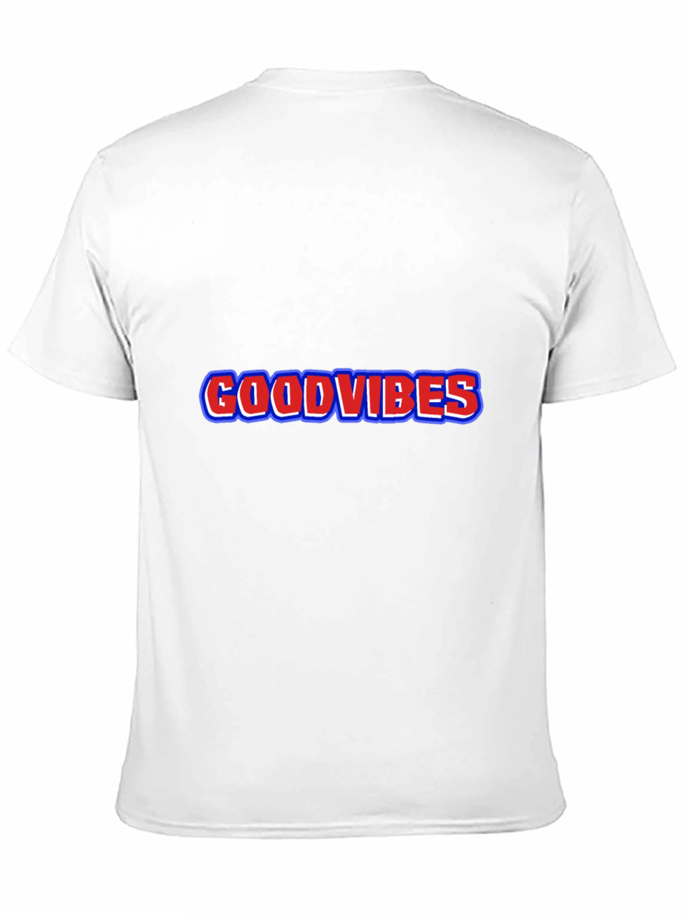 Good Vibes Graphic Black T-Shirt