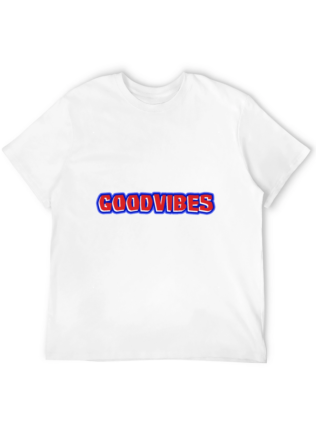 Good Vibes Graphic Black T-Shirt