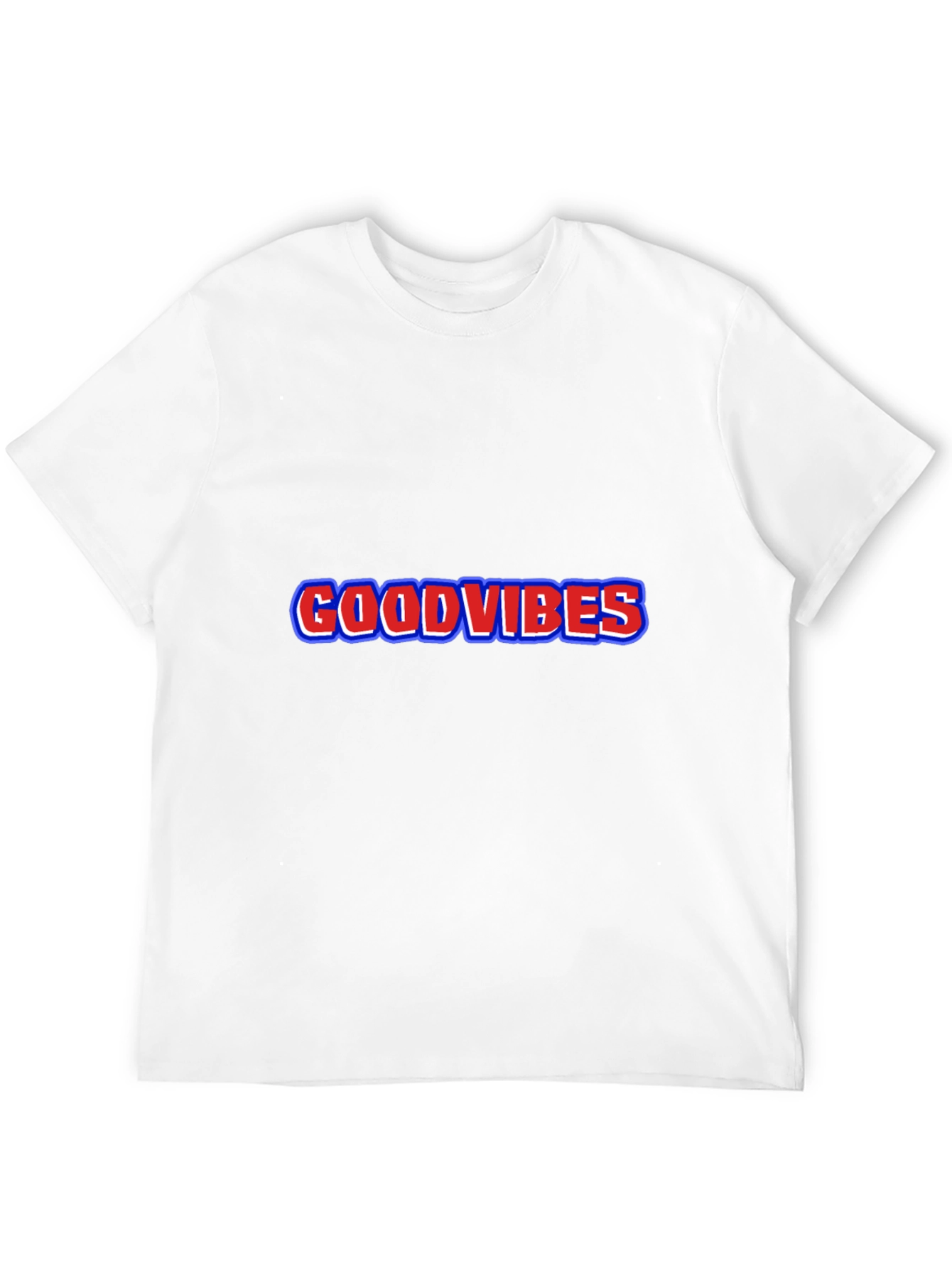 Good Vibes Graphic Black T-Shirt