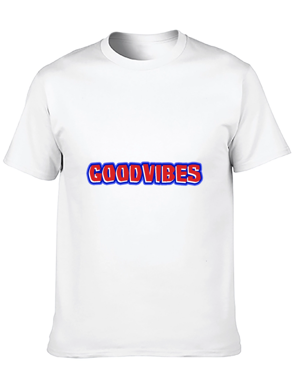 Good Vibes Graphic Black T-Shirt