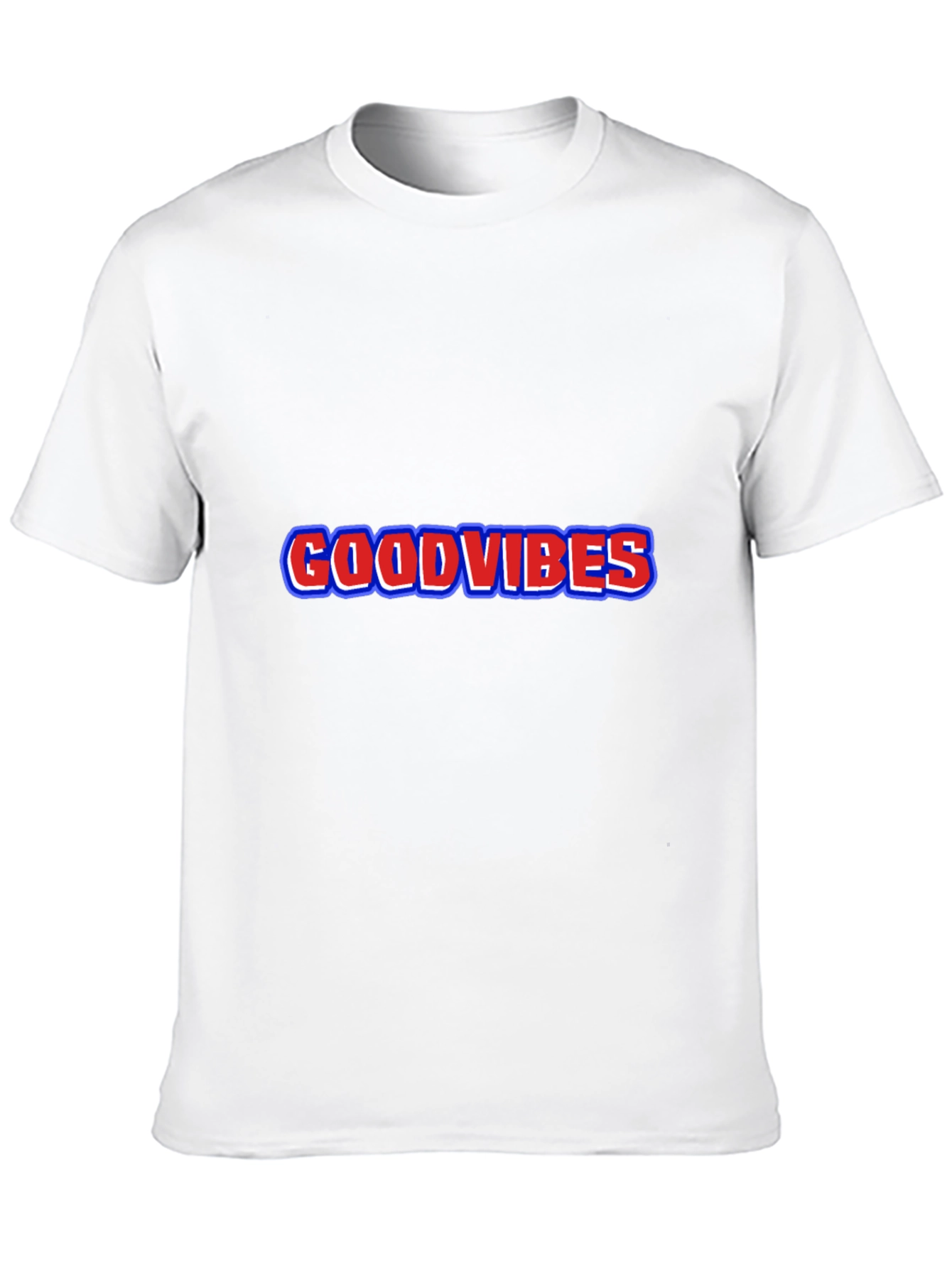 Good Vibes Graphic Black T-Shirt