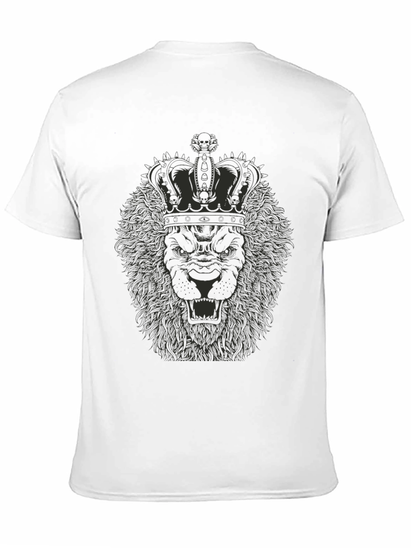 King Lion Graphic Tee - Black