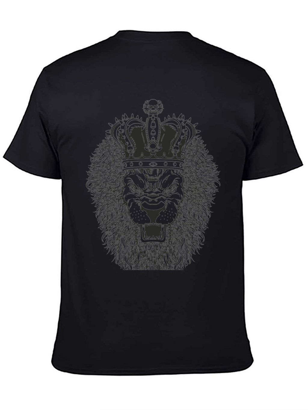 King Lion Graphic Tee - Black