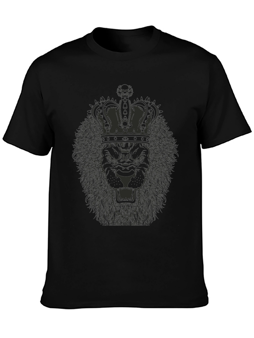 King Lion Graphic Tee - Black