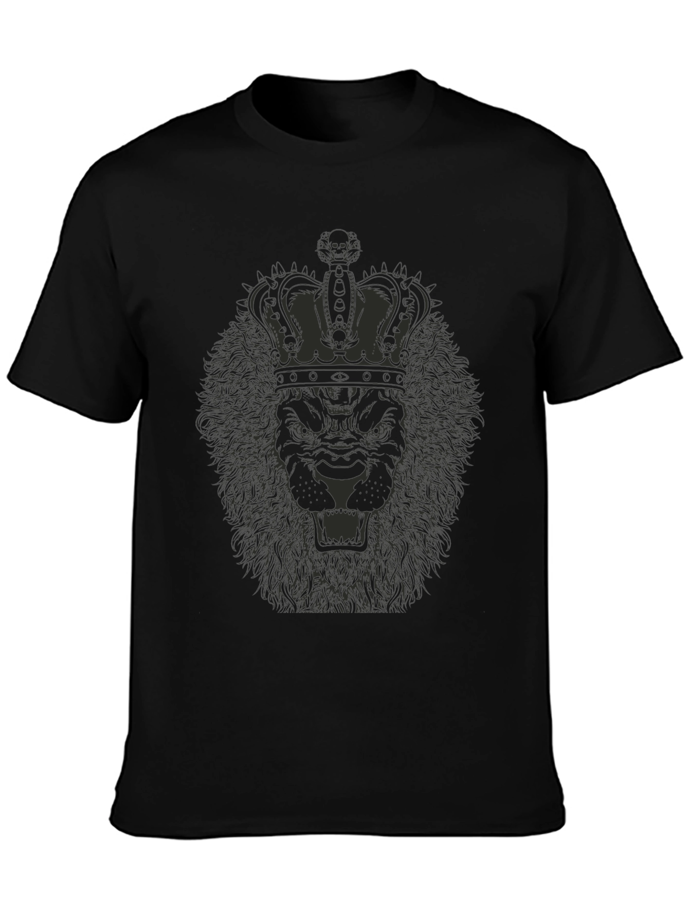 King Lion Graphic Tee - Black