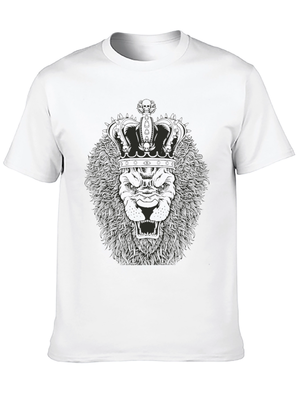 King Lion Graphic Tee - Black