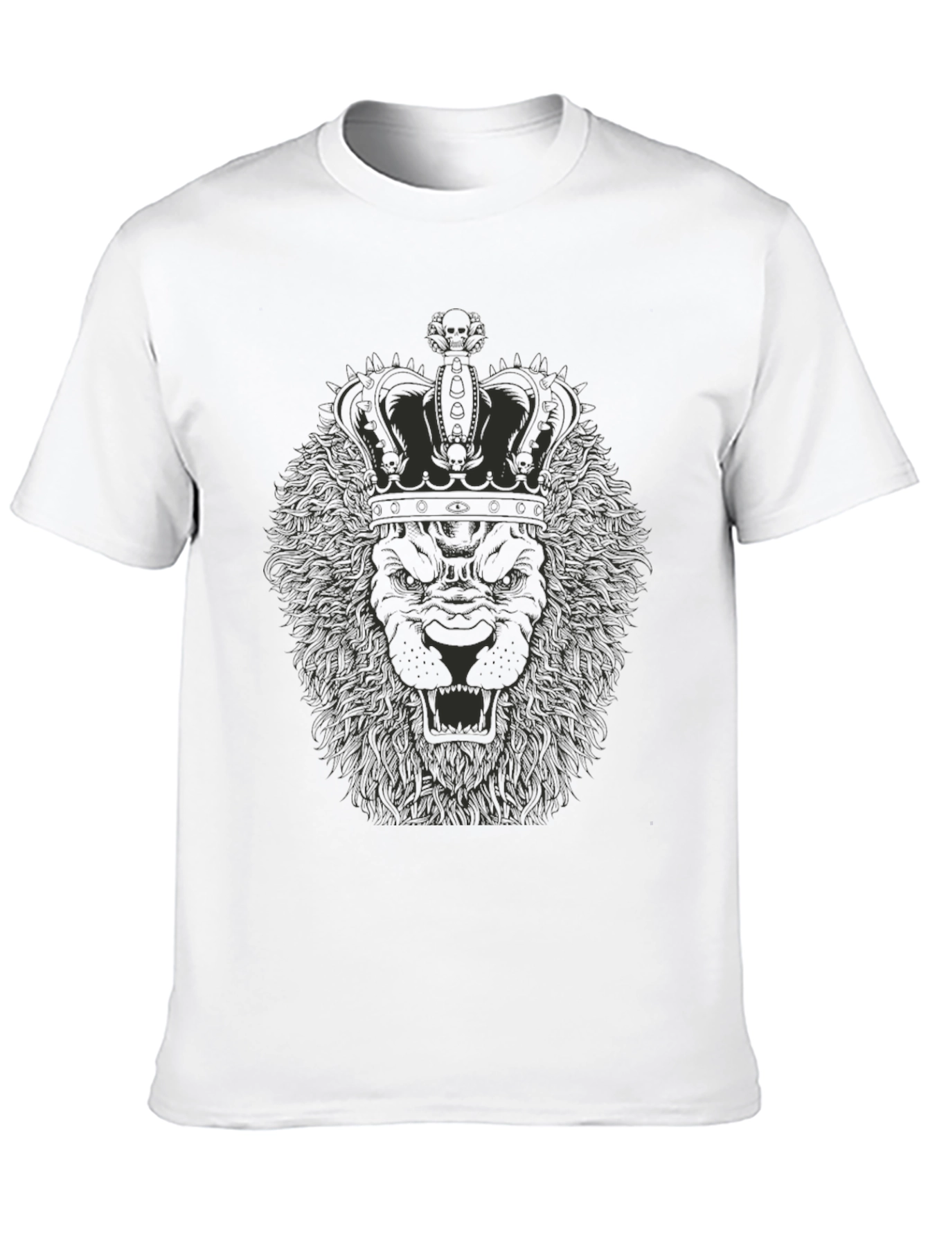 King Lion Graphic Tee - Black