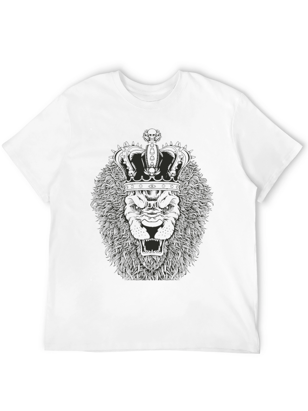 King Lion Graphic Tee - Black