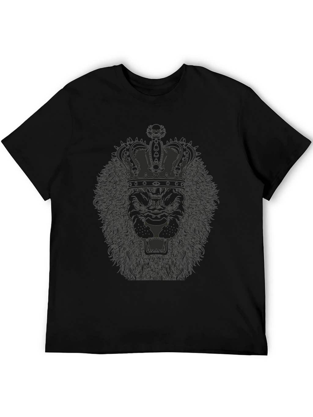 King Lion Graphic Tee - Black