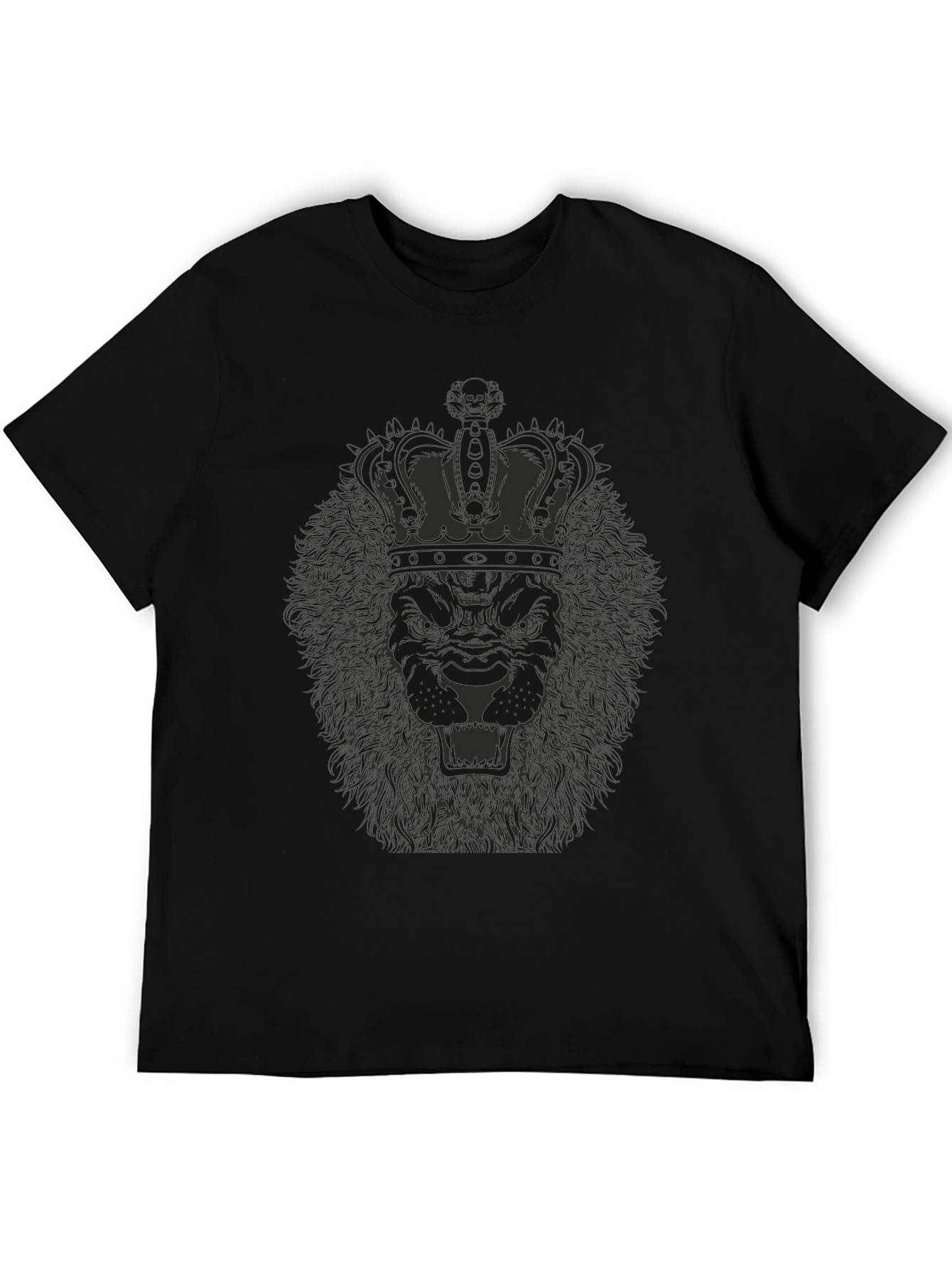 King Lion Graphic Tee - Black