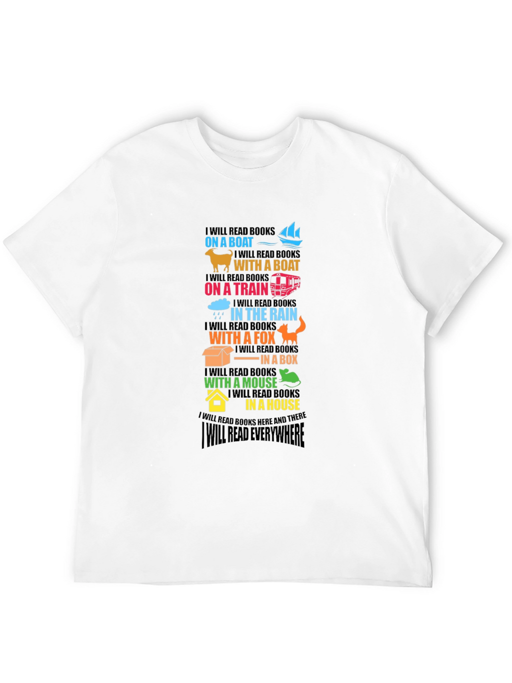 I Will Read Books Everywhere T-Shirt