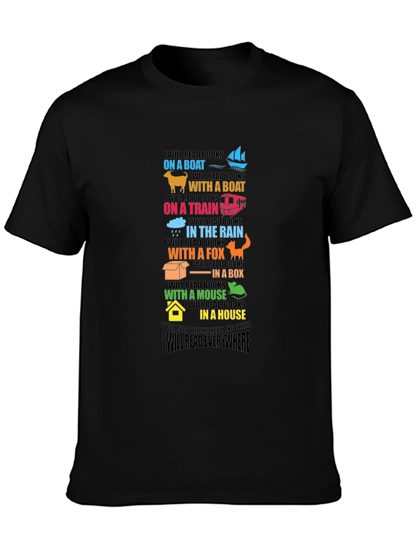 I Will Read Books Everywhere T-Shirt