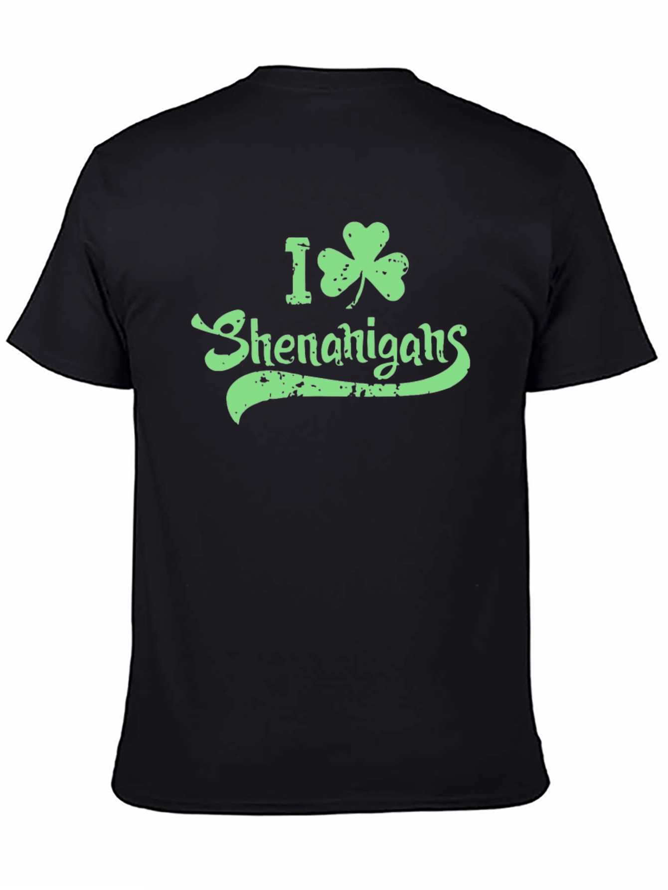 I Shamrock Shenanigans Green Graphic T-Shirt