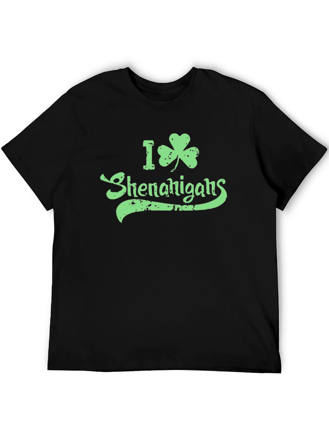 I Shamrock Shenanigans Green Graphic T-Shirt