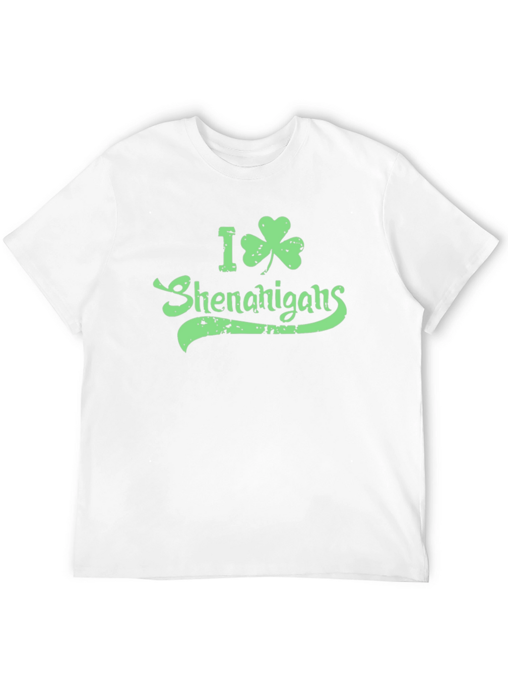 I Shamrock Shenanigans Green Graphic T-Shirt