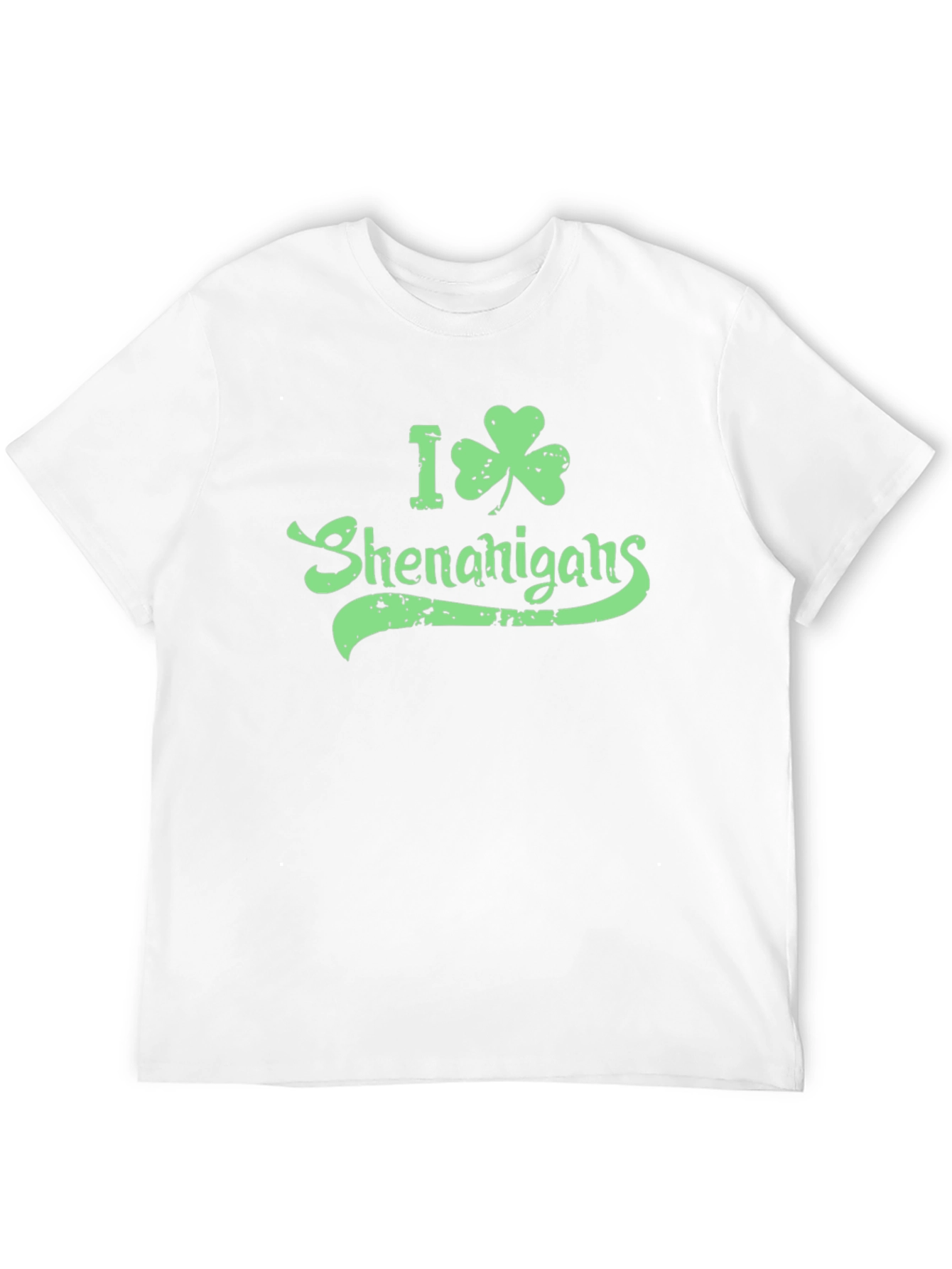 I Shamrock Shenanigans Green Graphic T-Shirt