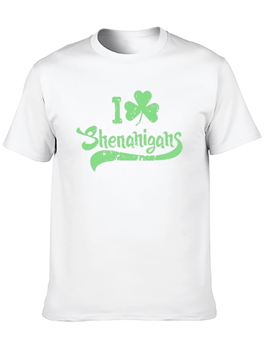 I Shamrock Shenanigans Green Graphic T-Shirt