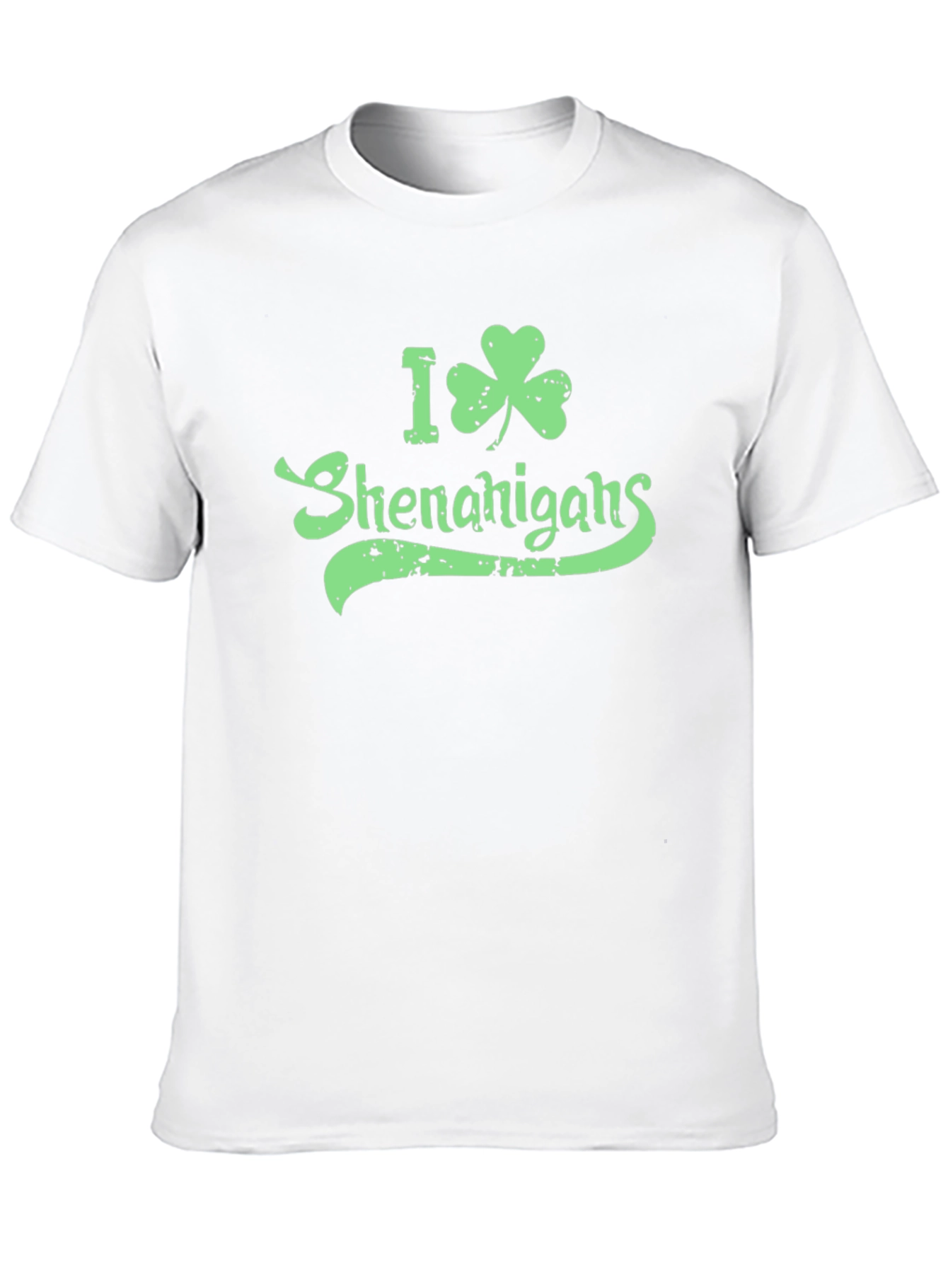 I Shamrock Shenanigans Green Graphic T-Shirt