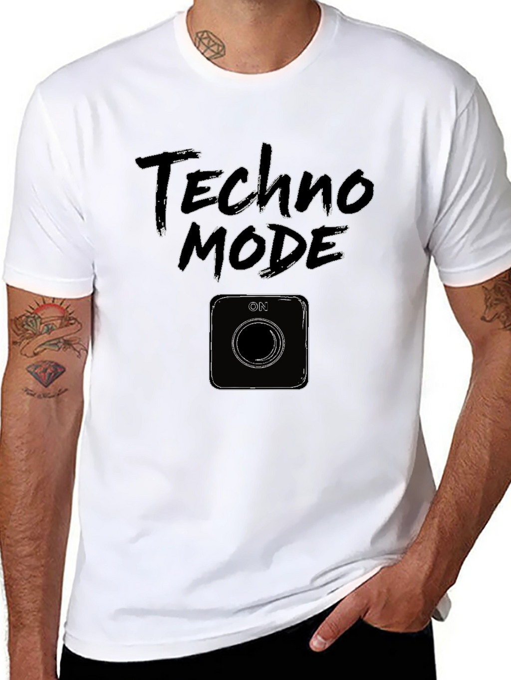 Techno Mode On Graphic T-Shirt