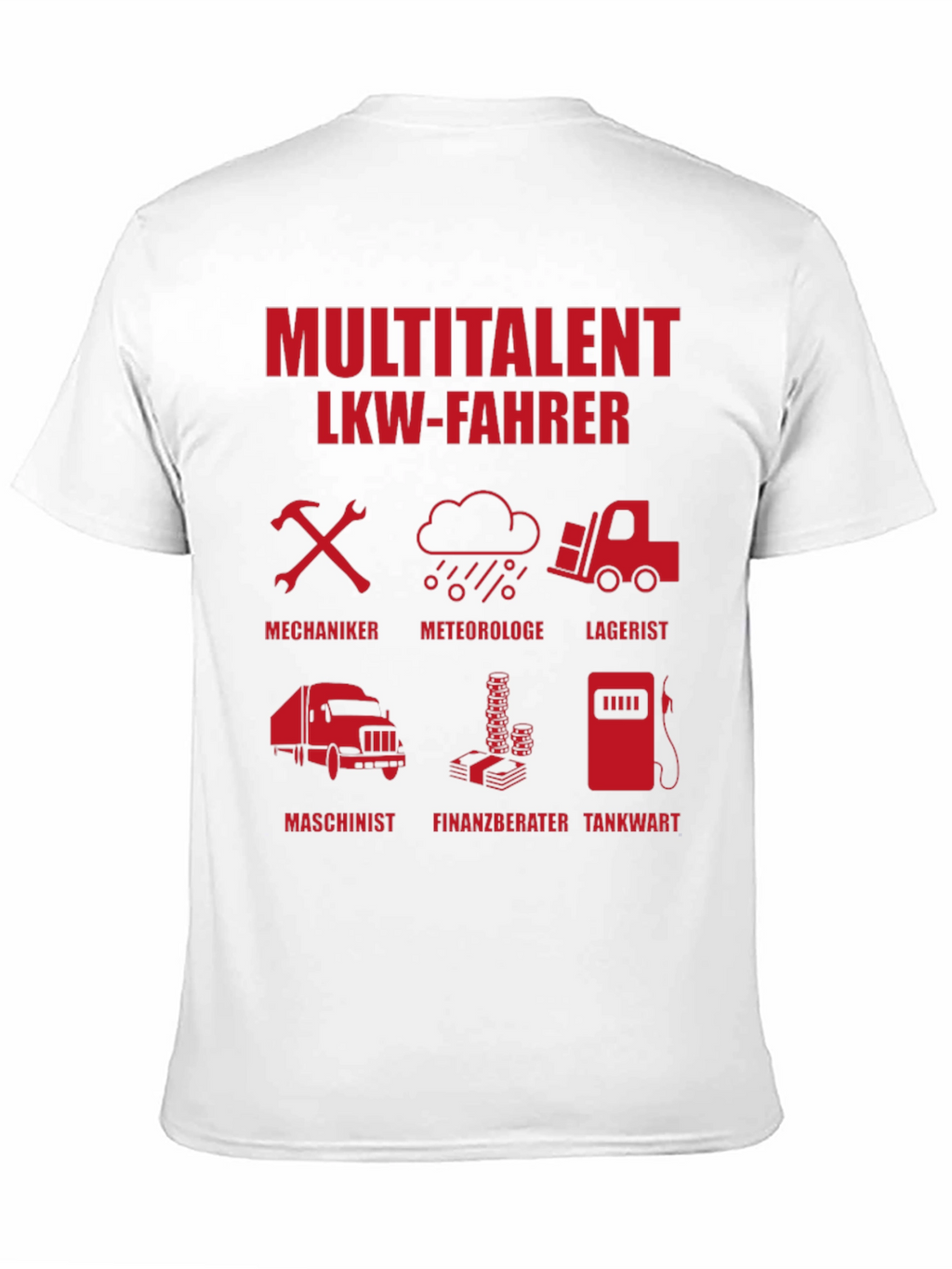 Multitalent LKW-Fahrer Graphic Tee