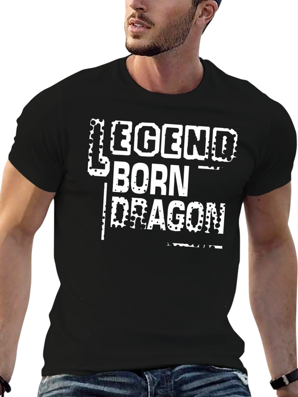 Legend Born Dragon T-Shirt - Unique Graphic Tee