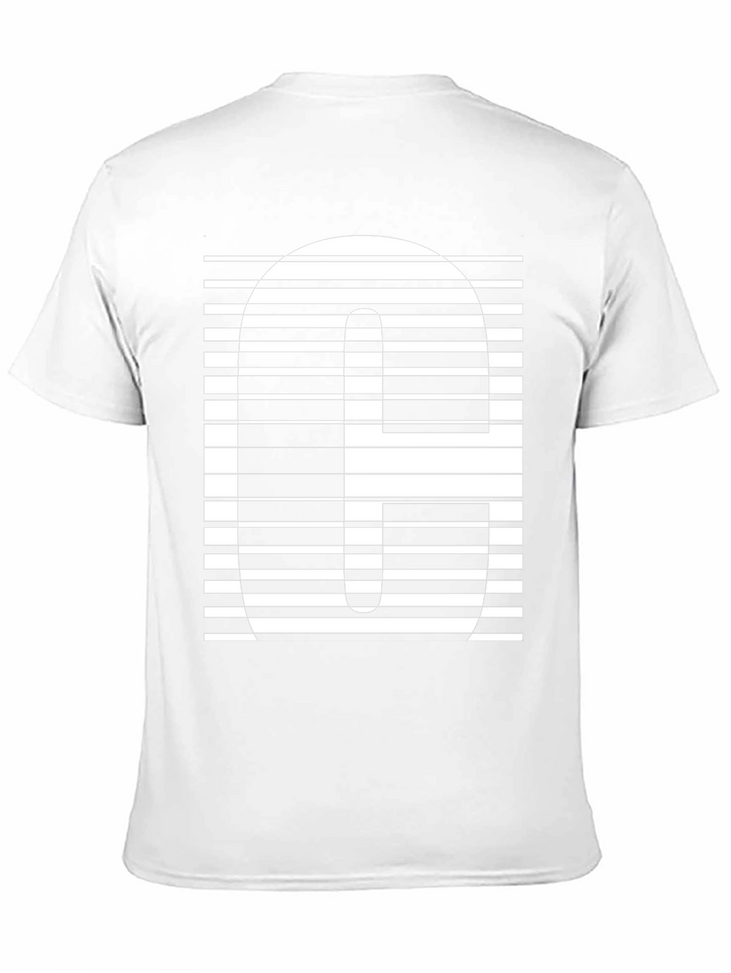 Optical Illusion Black Graphic Tee