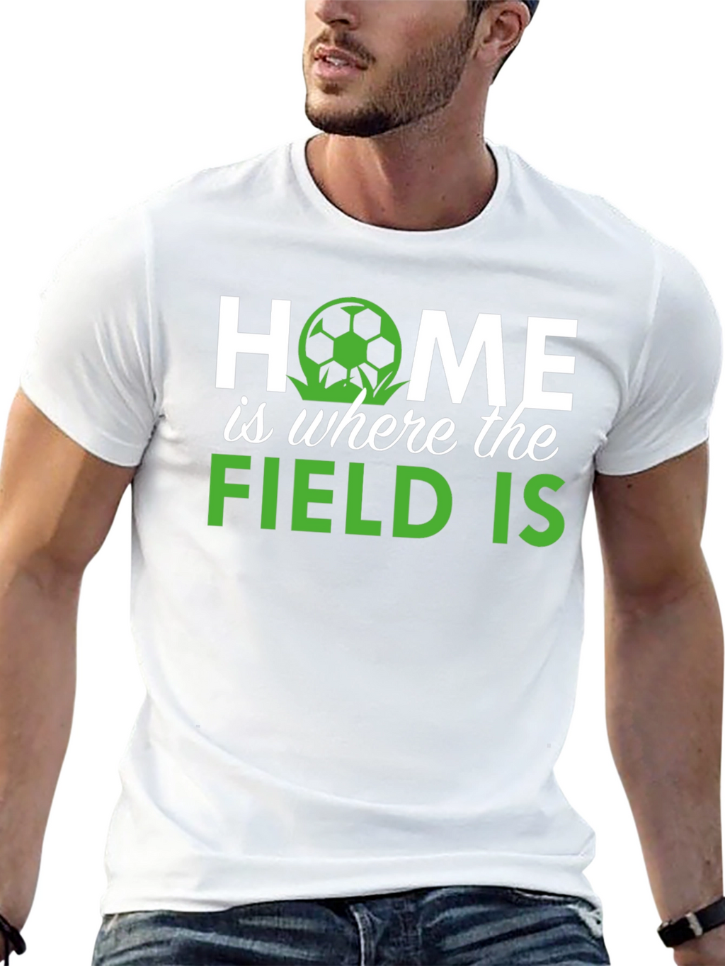 Home is Where the Field Is Graphic Tee