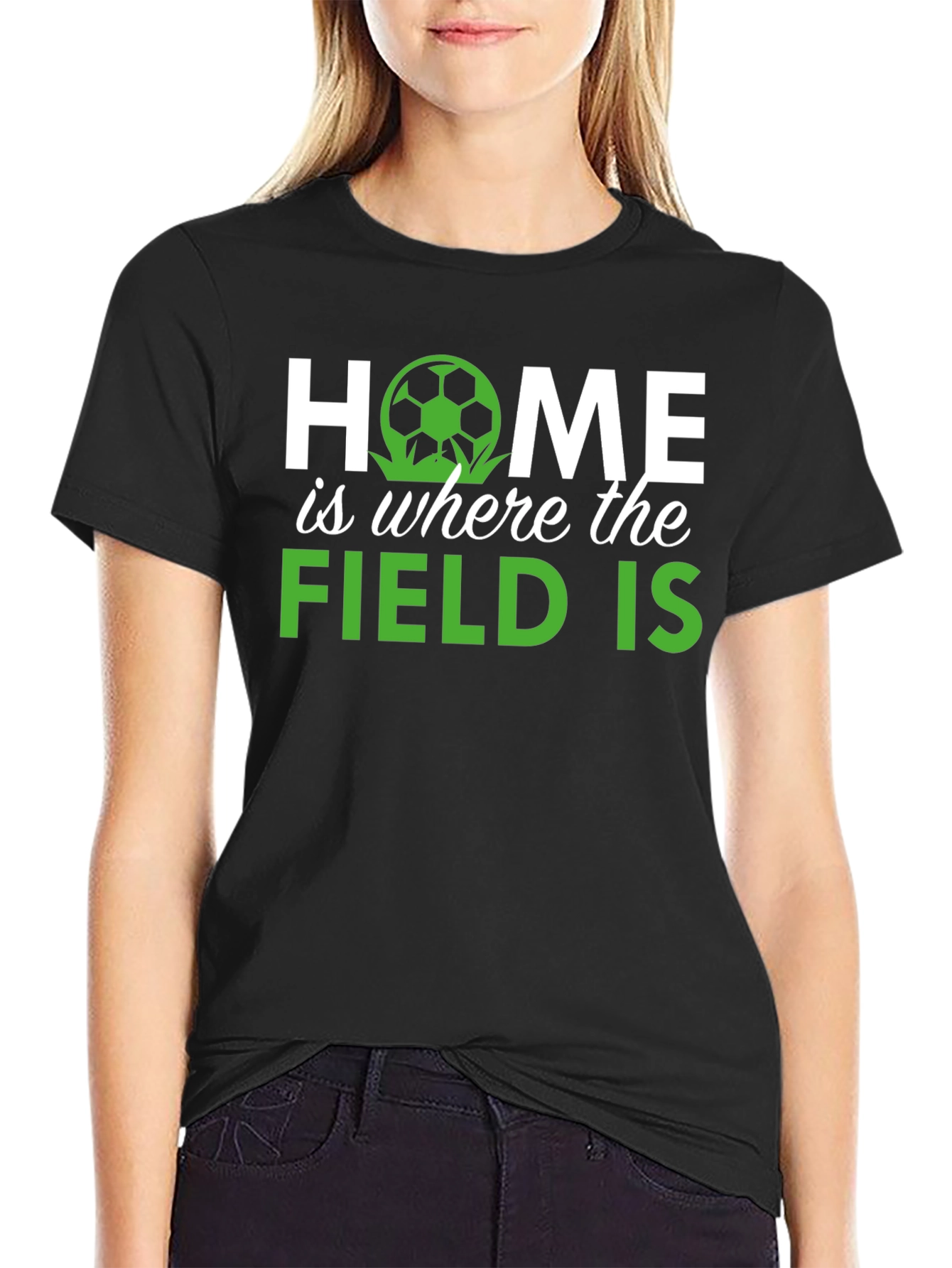 Home is Where the Field Is Graphic Tee