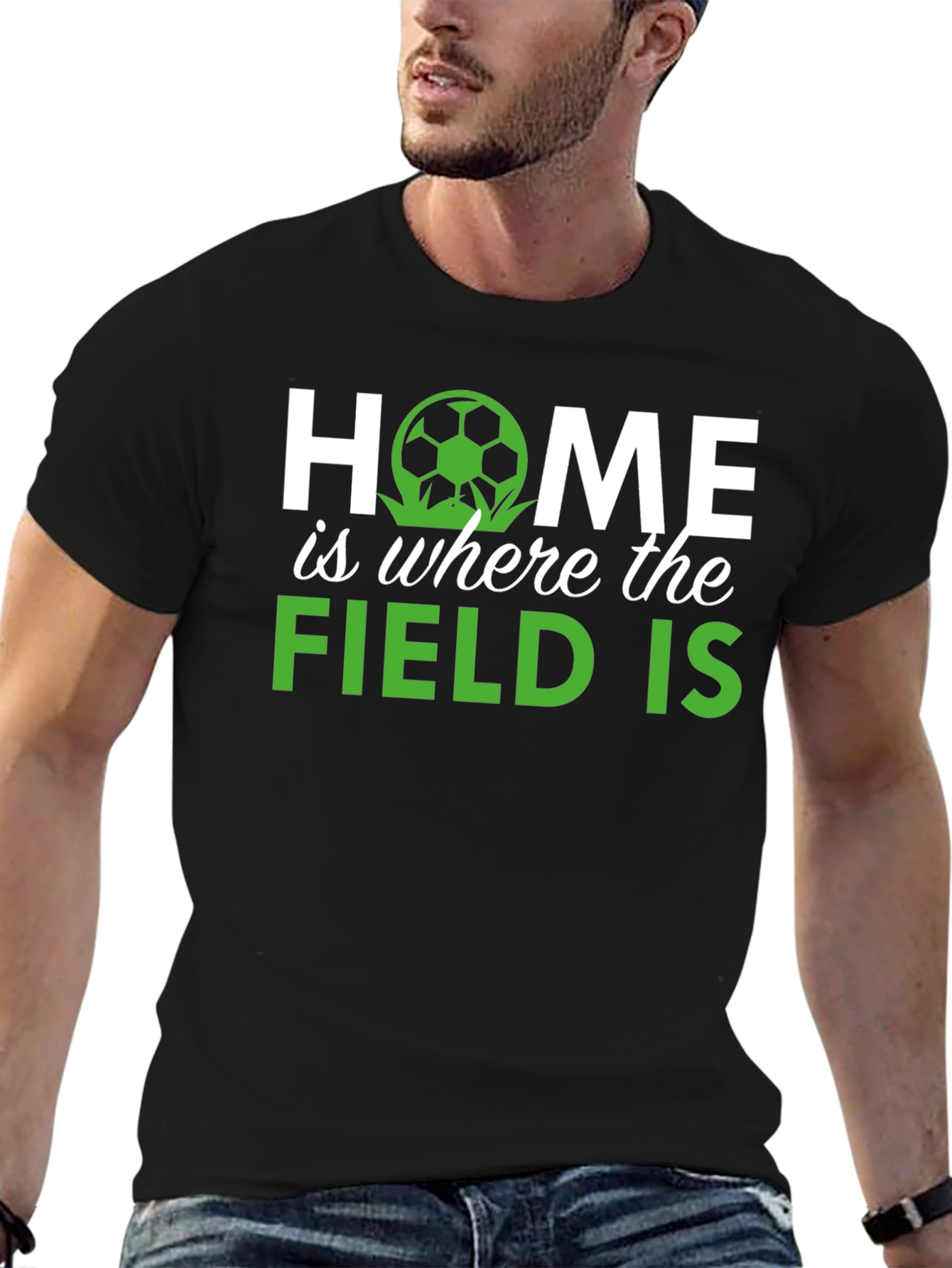 Home is Where the Field Is Graphic Tee