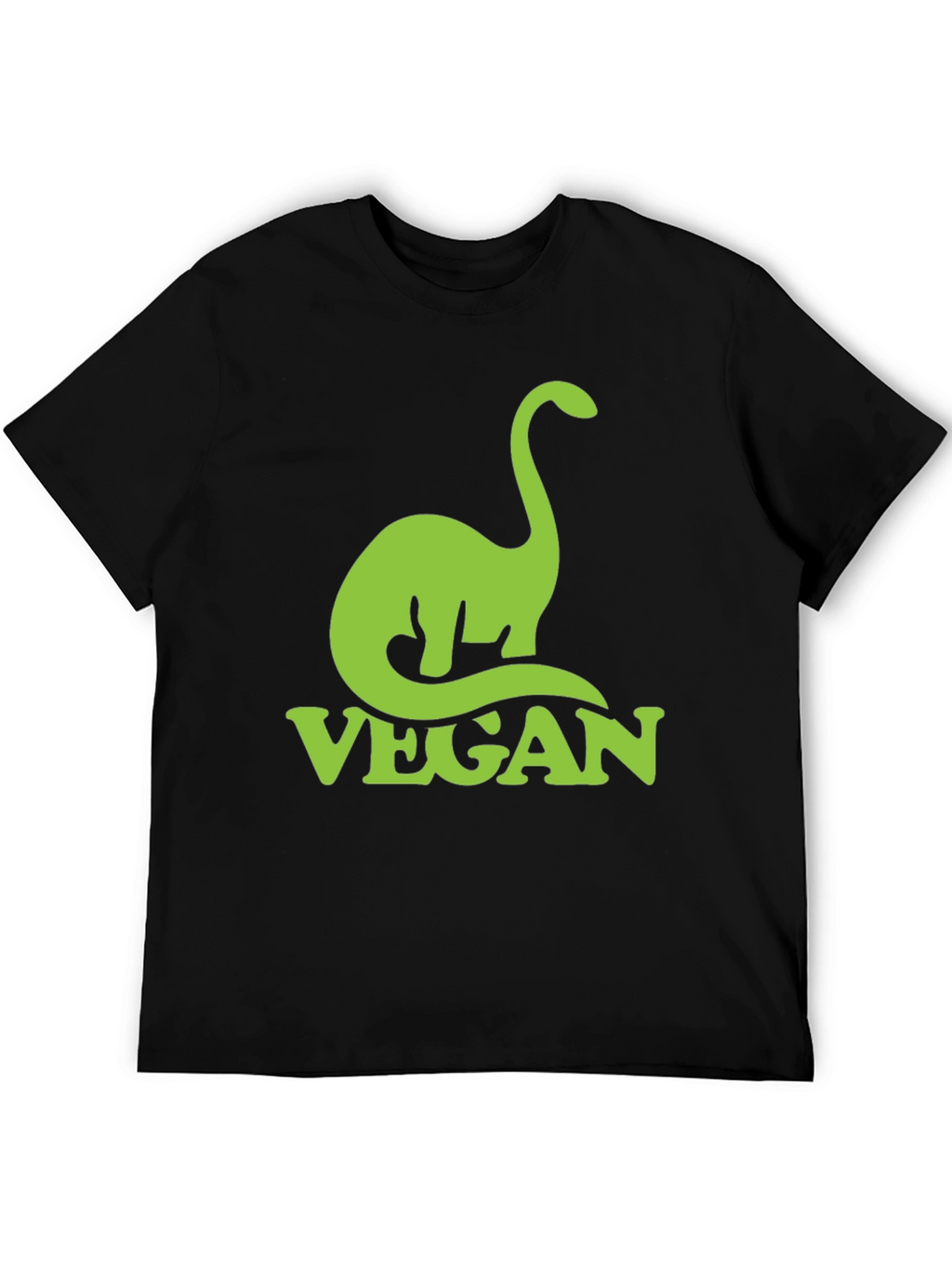 Vegan Dinosaur T-Shirt - Green Graphic Tee