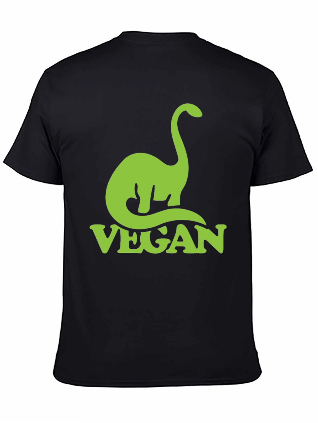Vegan Dinosaur T-Shirt - Green Graphic Tee