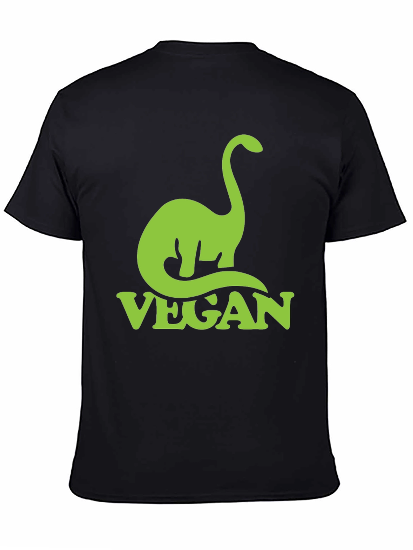 Vegan Dinosaur T-Shirt - Green Graphic Tee
