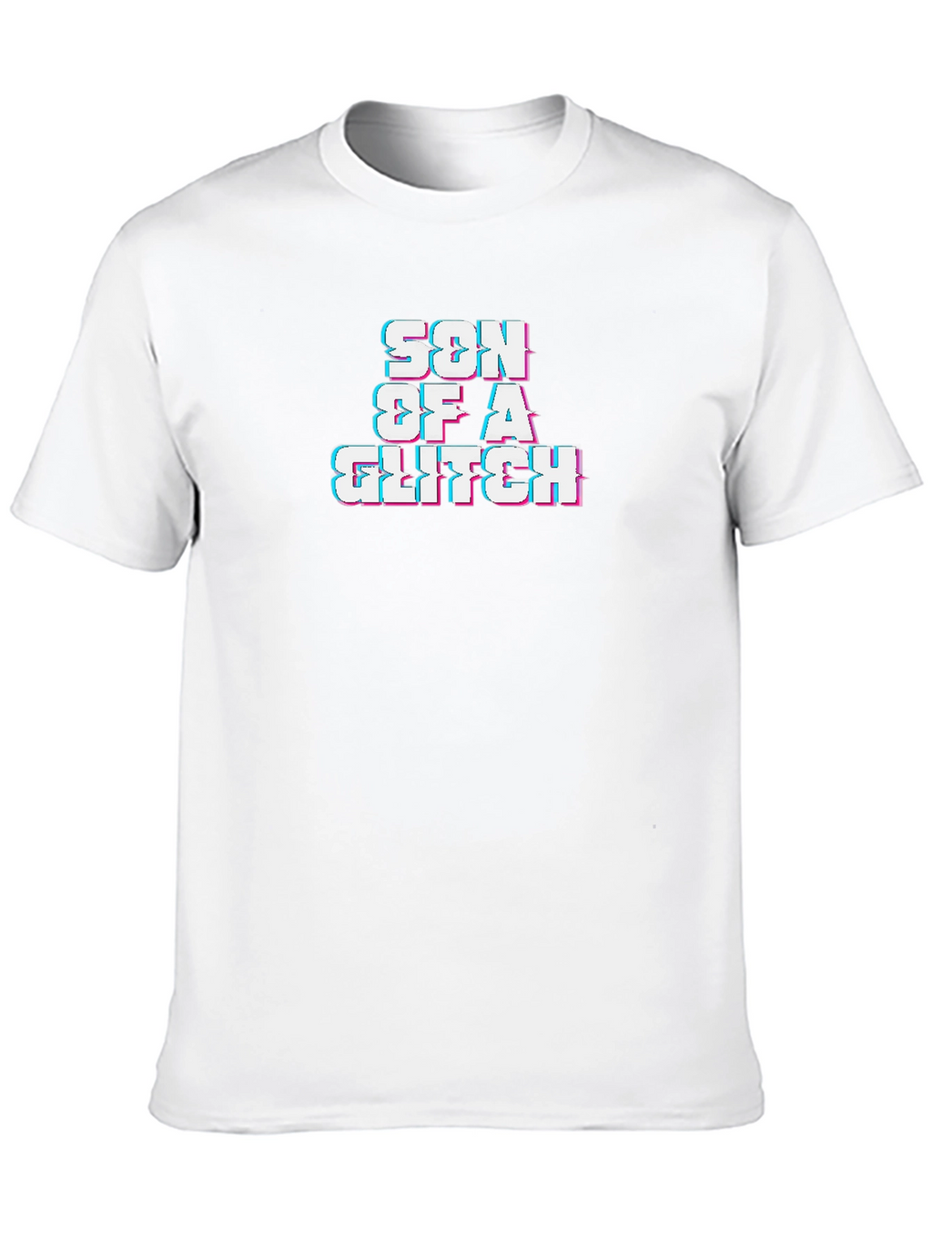 Son of a Glitch Black T-Shirt