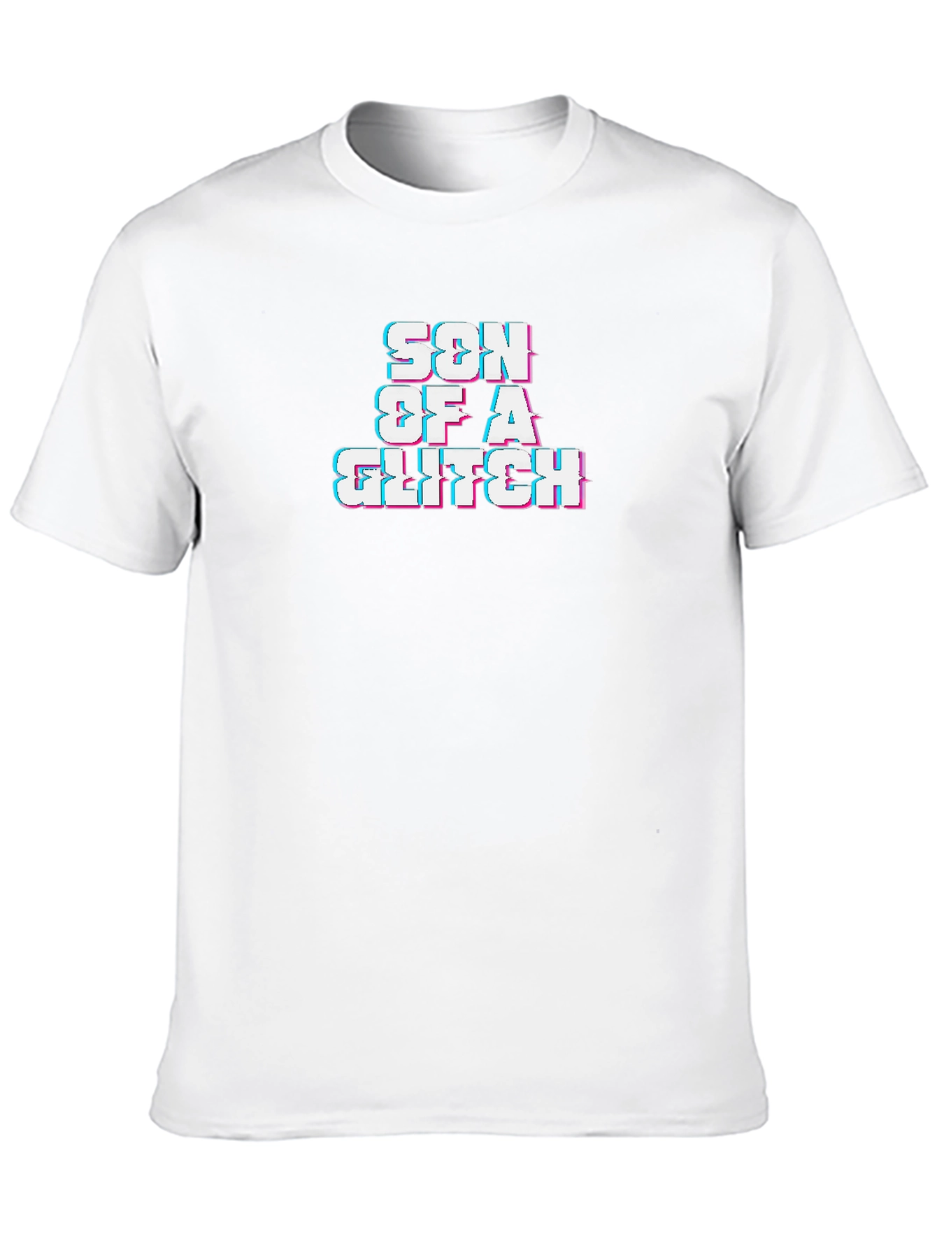 Son of a Glitch Black T-Shirt