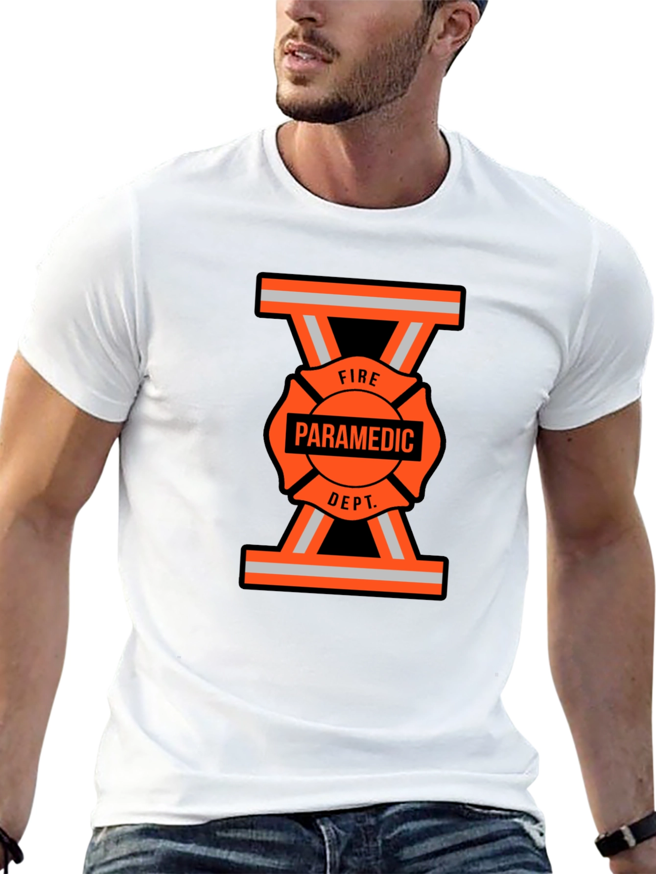 Fire Paramedic Dept. Graphic T-Shirt