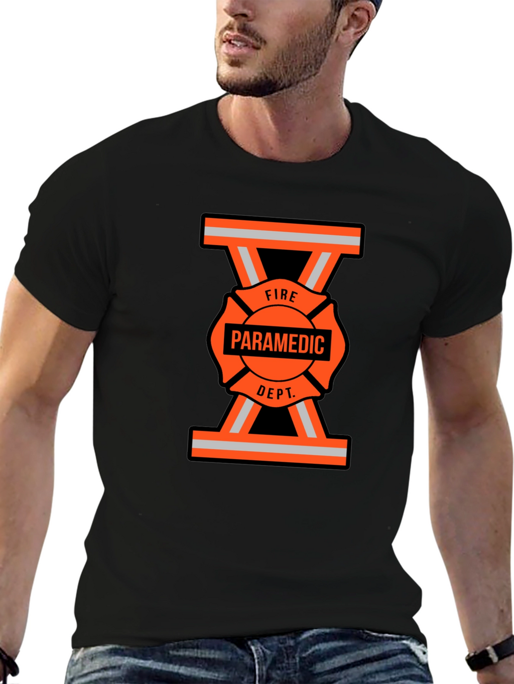 Fire Paramedic Dept. Graphic T-Shirt