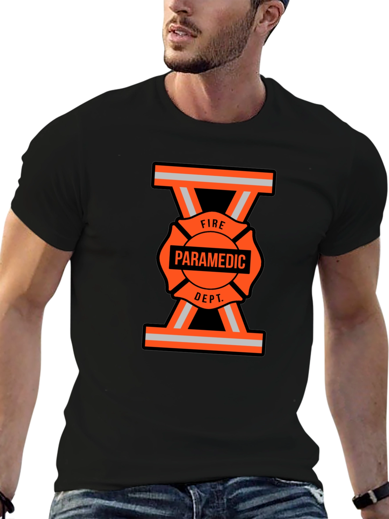 Fire Paramedic Dept. Graphic T-Shirt