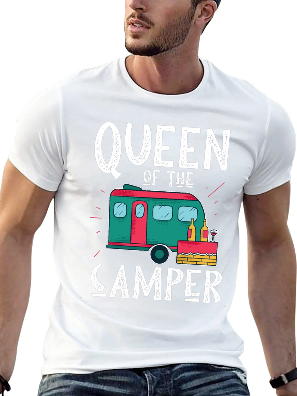 Queen of the Camper Graphic Tee