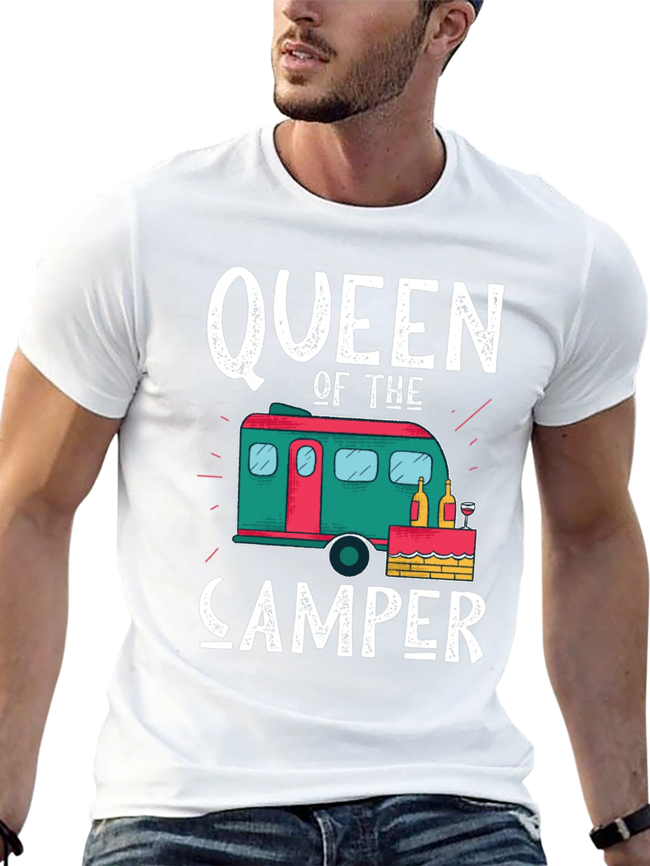 Queen of the Camper Graphic Tee