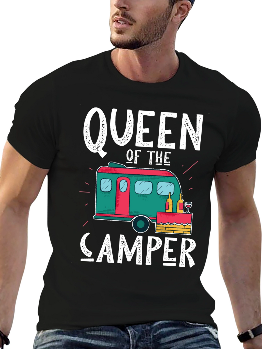 Queen of the Camper Graphic Tee