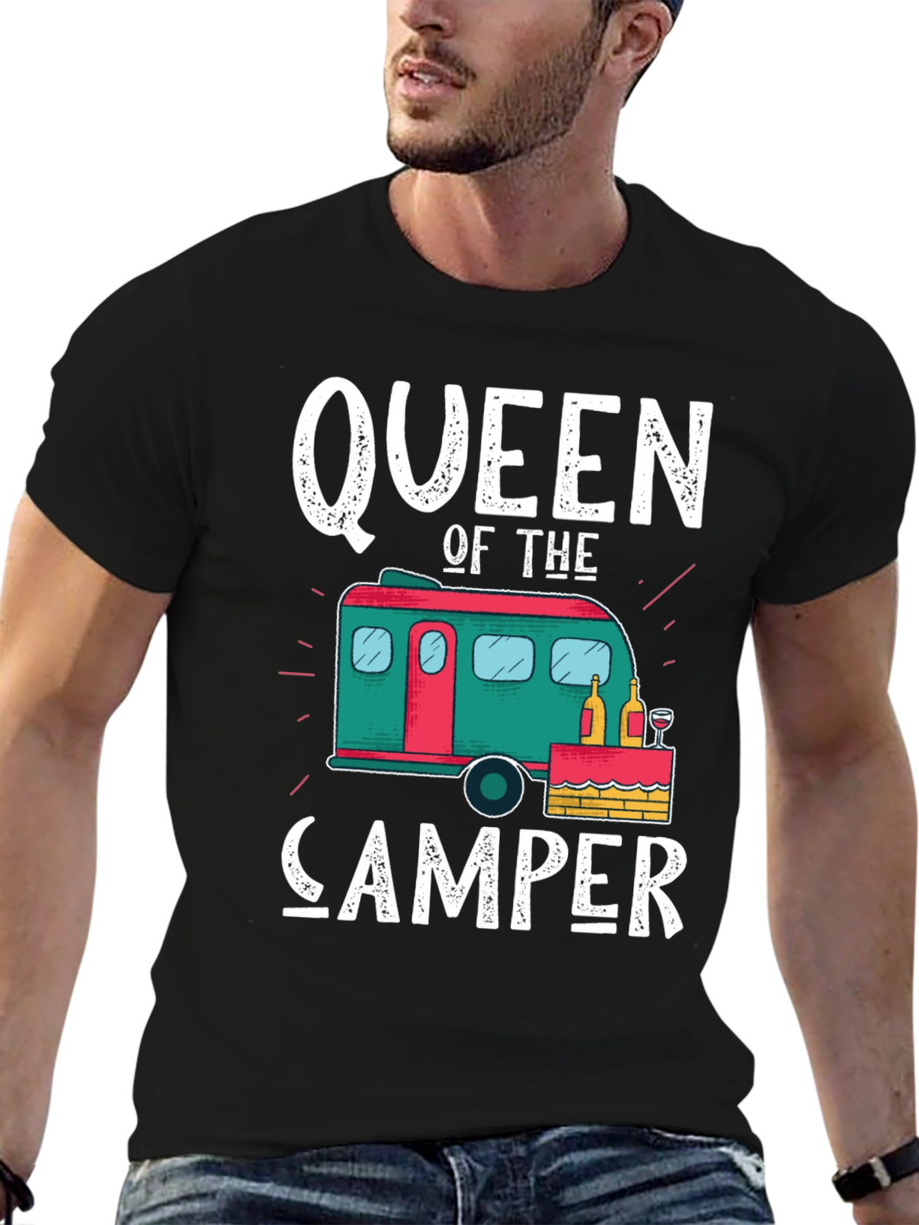 Queen of the Camper Graphic Tee
