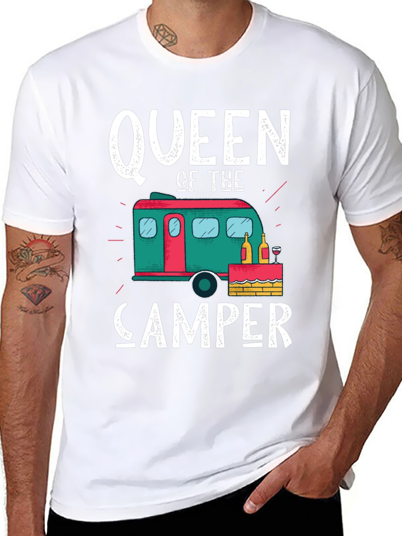 Queen of the Camper Graphic Tee