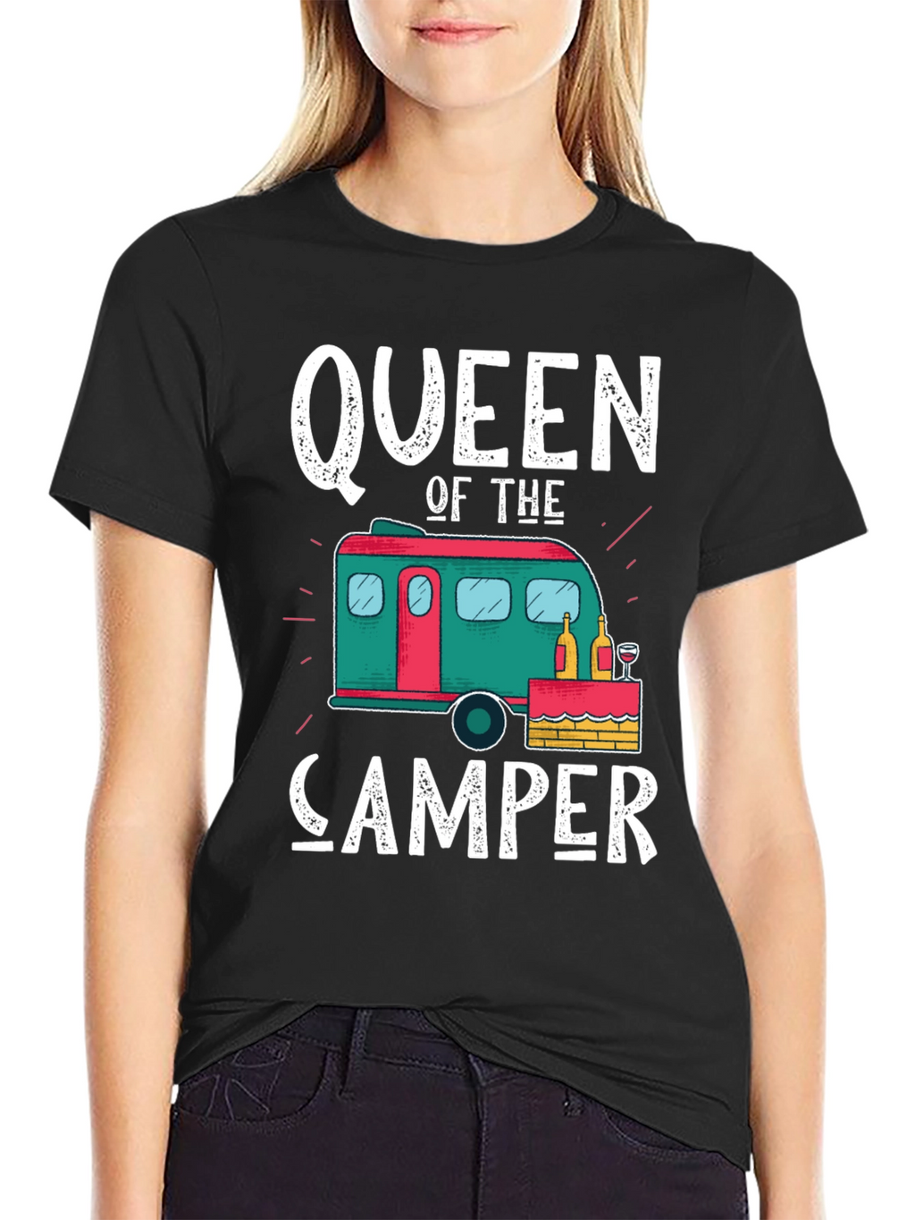 Queen of the Camper Graphic Tee
